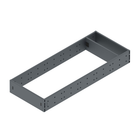 SLIM BOX Рамка 176mm L-450 металл лак графит