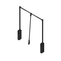 Пантограф LIFTER Plus 520-670 черный / черный, нагрузка 12 кг, алюминий, Rejs, TA01.0076.18.CJ0