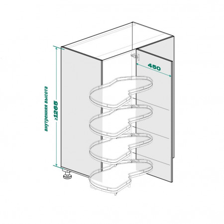 le-mans-450-mm-komplekt-h1265-mm-4-polki-4-dovodchika-levij-arena-pure-cvet-antracit-kessebhmer-k1535-_5900