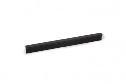 Ручка-скоба ANGLE, черный матовый, 256/400мм, Модерн, Viefe, Испания, 0077256LM2